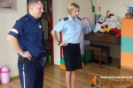 Policjanci z wizytą w Jedyneczce