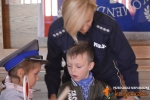 Jedyneczki na wycieczce w KP Policji w Ełku